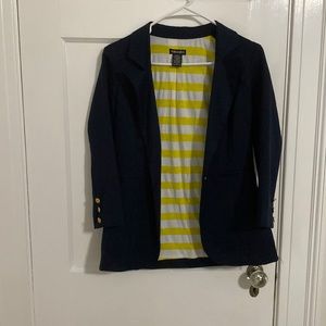 Stoosh blazer, navy size medium